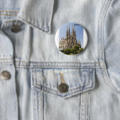 Sagrada Familia Barcelona Spanien Button (Beispiel)