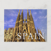 Sagrada Familia | Barcelona, Spanien | Geburtstag Postkarte (Vorderseite)