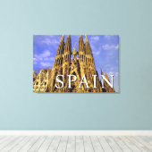 Sagrada Familia | Barcelona, Spanien Leinwanddruck (Insitu (Holzboden))