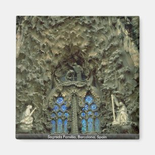 Sagrada Familia, Barcelona, Spanien Magnet