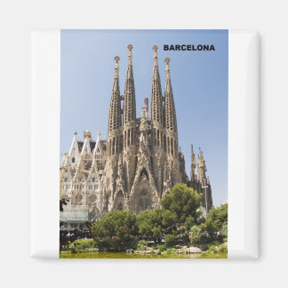 Sagrada Familia Barcelona Spanien Magnet