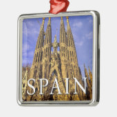 Sagrada Familia | Barcelona, Spanien Ornament Aus Metall (Links)