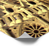 Sagrada Familia | Barcelona, Spanien Poster (Ecke)