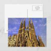 Sagrada Familia | Barcelona, Spanien Postkarte (Vorne/Hinten)
