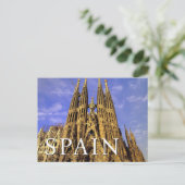 Sagrada Familia | Barcelona, Spanien Postkarte (Stehend Vorderseite)