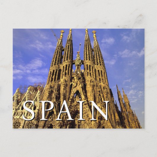 Sagrada Familia | Barcelona, Spanien Postkarte (Vorderseite)