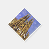 Sagrada Familia | Barcelona, Spanien Serviette (Ecke)