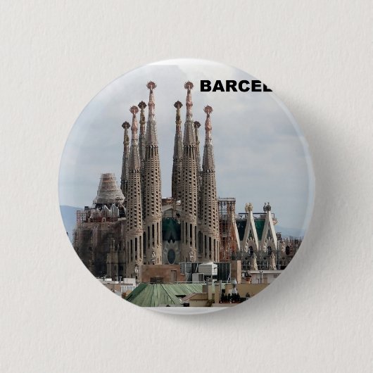 SAGRADA FAMILIA BARCELONA SPANIEN (St.K) Button (Vorderseite)