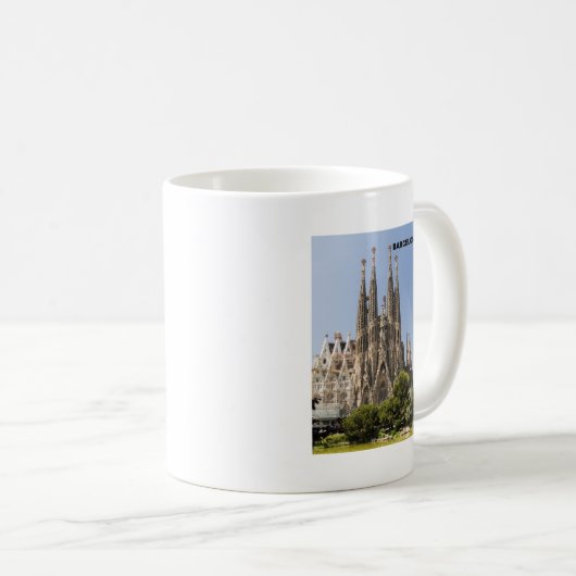 SAGRADA FAMILIA BARCELONA SPANIEN (St.K) Kaffeetasse (VorderseiteRechts)