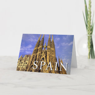 Sagrada Familia   Barcelona, Spanien   Vielen Dank Dankeskarte