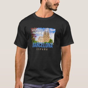 Sagrada-Familia-Basilika Barcelona Spanien T-Shirt