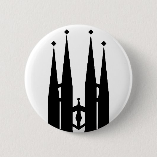 Sagrada Familia Button (Vorderseite)