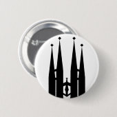 Sagrada Familia Button (Vorne & Hinten)