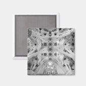 Sagrada Familia Ceiling Magnet: Barcelona Magnet (Vorderseite/Rückseite)