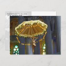 Sagrada Familia Crucifix, Barcelona, Spanien -