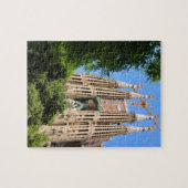 Sagrada Familia in Barcelona, Spanien Puzzle (Horizontal)