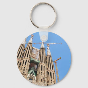 Sagrada Familia in Barcelona, Spanien Schlüsselanhänger