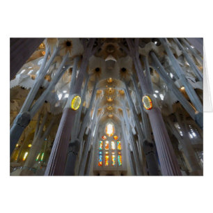 Sagrada Familia. Innenseite