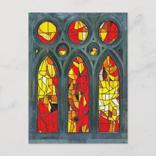Sagrada Familia. Innenseite. Ansicht 10. Postkarte (Vorderseite)
