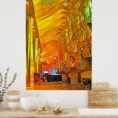 Sagrada Familia. Innenseite. Ansicht 13. Poster (Küche)