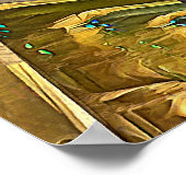 Sagrada Familia. Innenseite. Ansicht 16. Poster (Ecke)