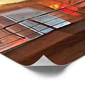 Sagrada Familia. Innenseite. Ansicht 19. Poster (Ecke)