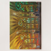 Sagrada Familia. Innenseite. Ansicht 19. Puzzle (Vertikal)