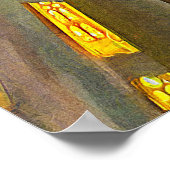 Sagrada Familia. Innenseite. Ansicht 21. Poster (Ecke)