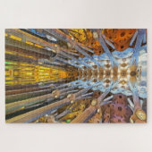Sagrada Familia. Innenseite. Ansicht 21. Puzzle (Horizontal)