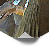 Sagrada Familia. Innenseite. Ansicht 31. Poster (Ecke)