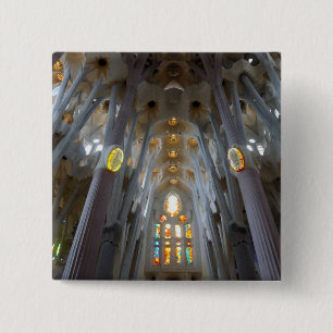 Sagrada Familia.Innenseite Button