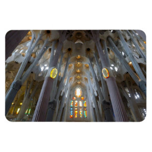 Sagrada Familia. Innenseite Magnet