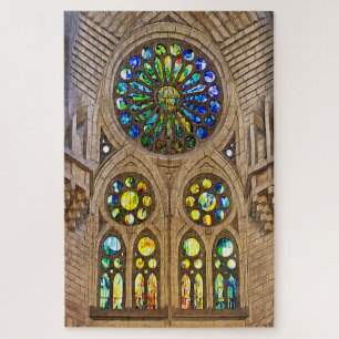 Sagrada Familia. Inneres. Ansicht 12. Puzzle