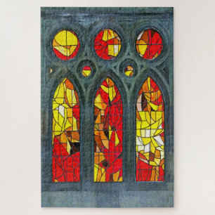 Sagrada Familia. Inneres. Anzeigen 10. Puzzle