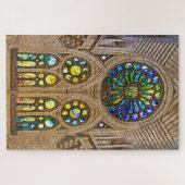 Sagrada Familia. Interior. View 12 Puzzle (Horizontal)