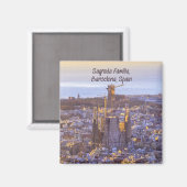 Sagrada Familia Katholische Kirche, Barcelona, Spa Magnet (Vorderseite/Rückseite)