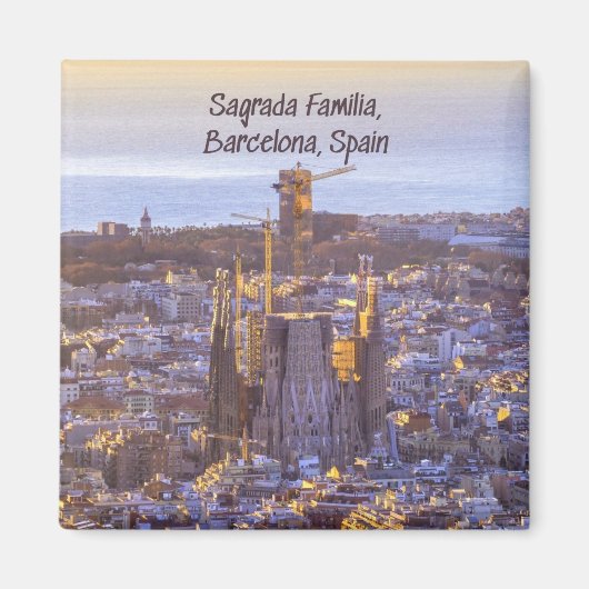 Sagrada Familia Katholische Kirche, Barcelona, Spa Magnet (Vorne)
