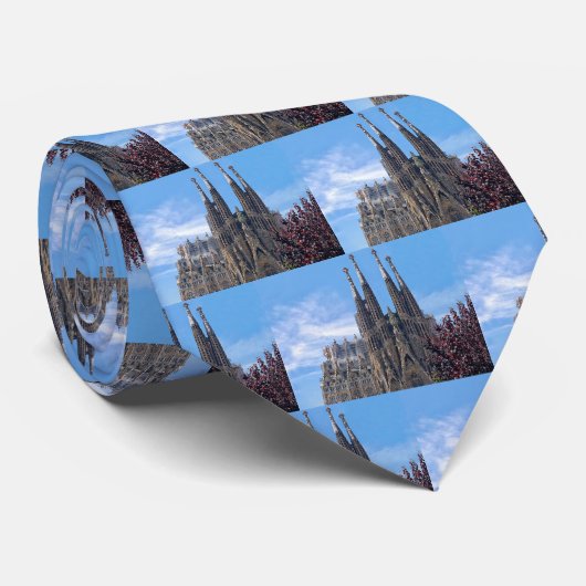 Sagrada familia krawatte (Gerollt)