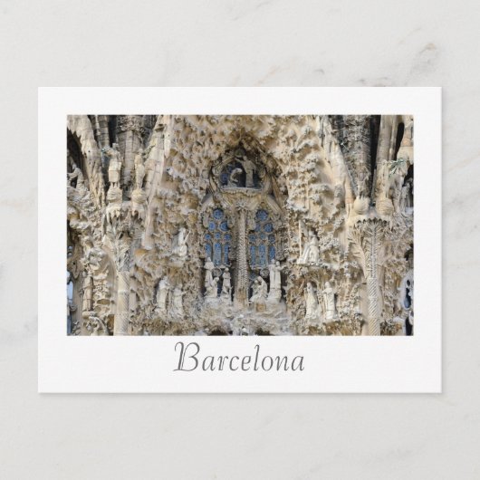 Sagrada Familia. Krippe. Postkarte (Vorderseite)