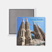 Sagrada Familia Magnet (Vorderseite/Rückseite)