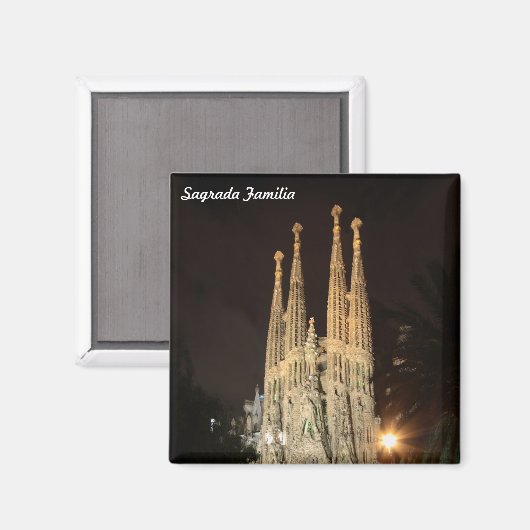 Sagrada Familia Magnet (Vorderseite/Rückseite)