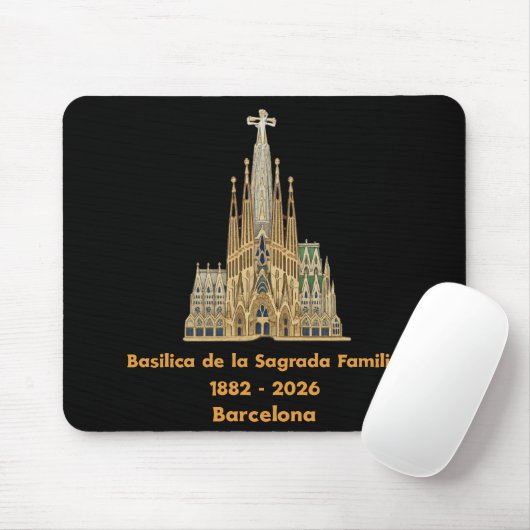 Sagrada Familia Mousepad (Mit Mouse)