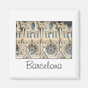 Sagrada Familia. Passionsfassade Magnet