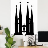 Sagrada Familia Poster (Heimbüro)