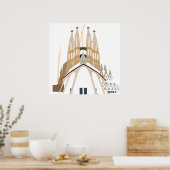 Sagrada Familia Poster (Küche)