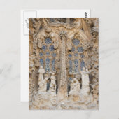 Sagrada Familia Postkarte (Vorne/Hinten)