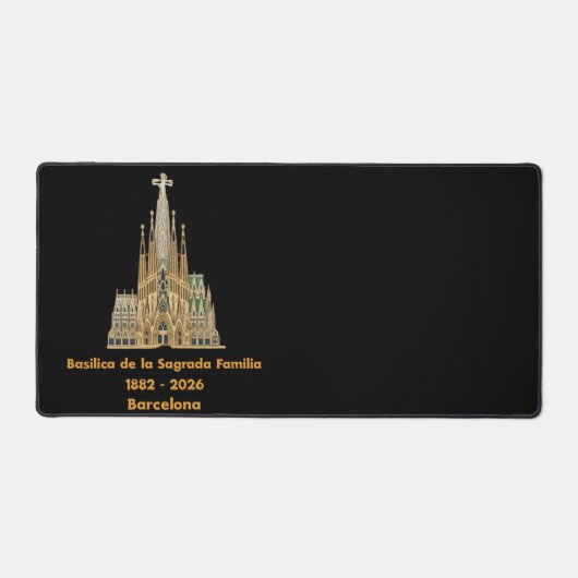 Sagrada Familia Schreibtischunterlage (Vorderseite)