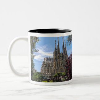 Sagrada Familia Zweifarbige Tasse