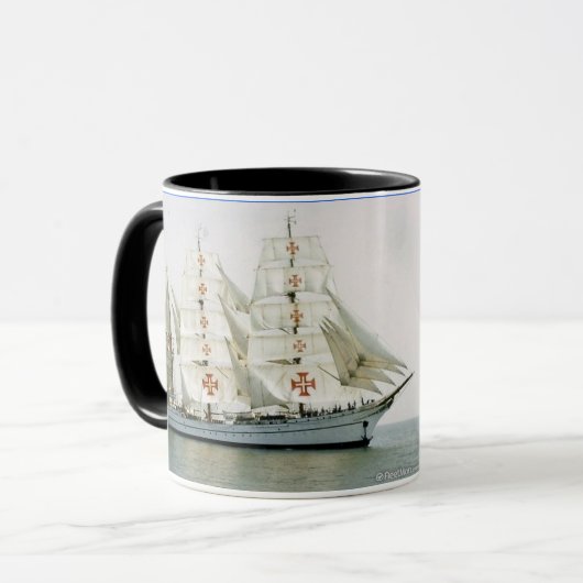 Sagres portugiesische hohe Schiffs-Tasse Tasse (Vorderseite Links)