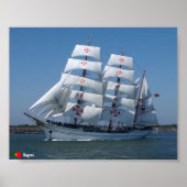 Sagres Tall Ship Poster (Vorne)